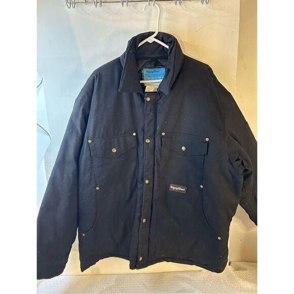 Refrigeriwear 2x-large coat black style 0630R (small hole) July 2012 - Picture 1 of 9
